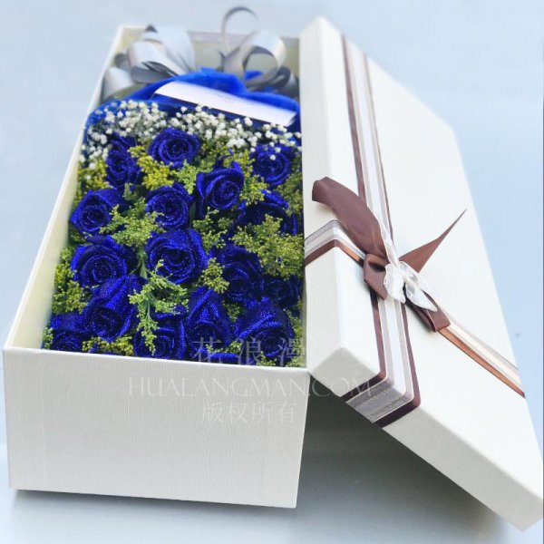 蓝色玫瑰的花语是什么