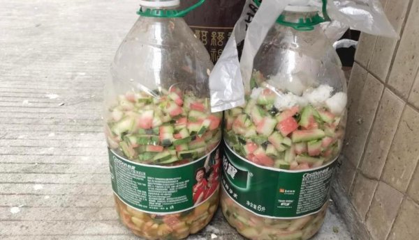 西瓜皮可以制作花肥吗