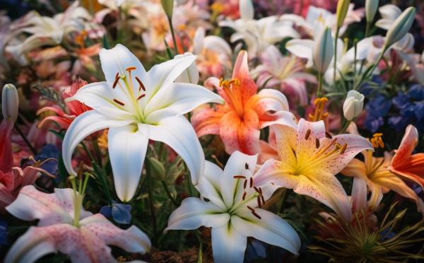 红色百合花的花语是什么意思