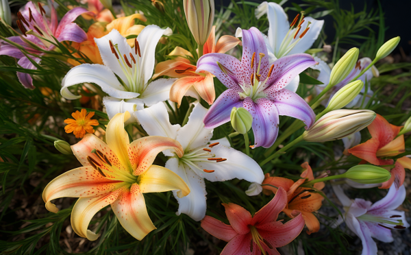 红色百合花的花语是什么意思