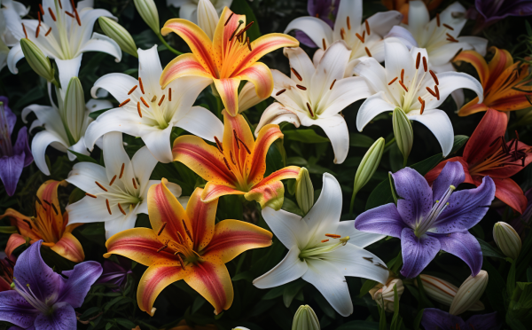 红色百合花的花语是什么意思