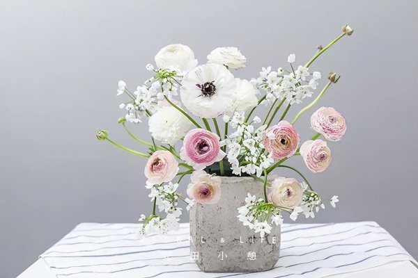 洋牡丹插花技巧和方法