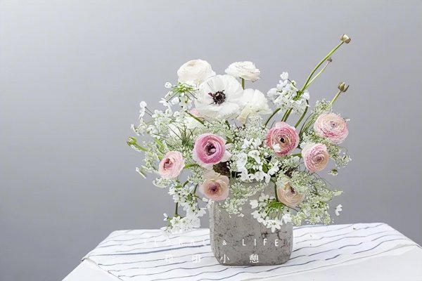 洋牡丹插花技巧和方法