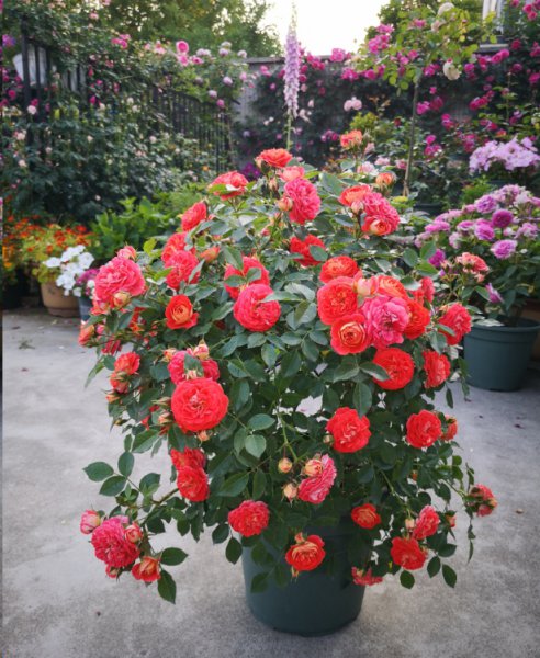 月季花每次只开一朵花？