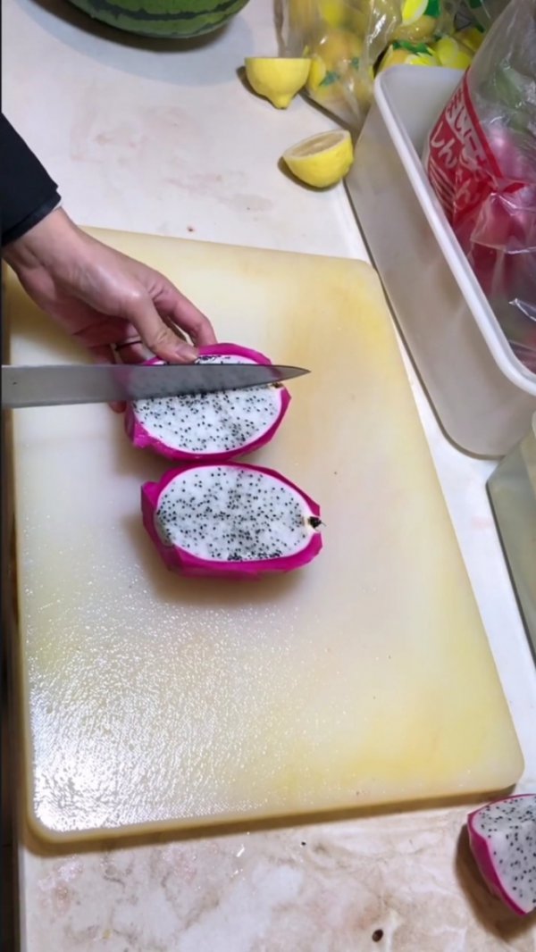 火龙果怎么切