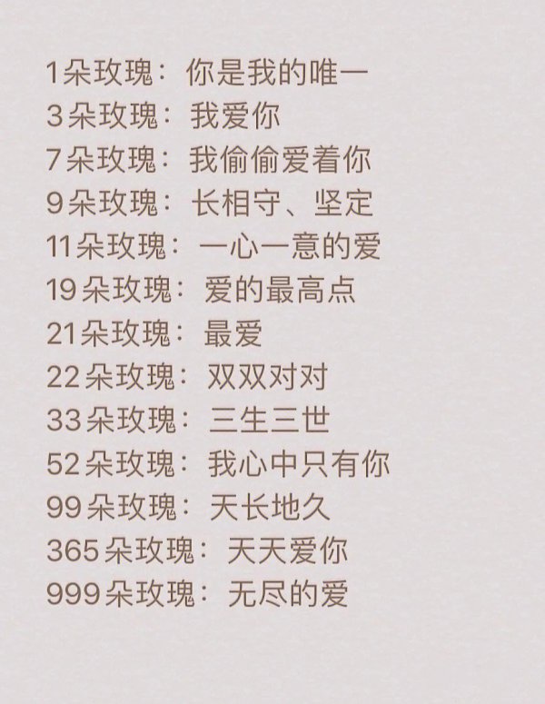 11朵玫瑰的花语是什么意思