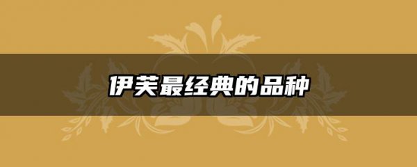 伊芙最经典的品种
