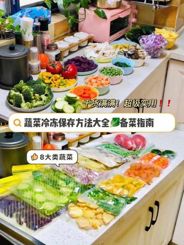 速冻蔬菜有哪些种类适合冰箱冷冻保存的蔬菜