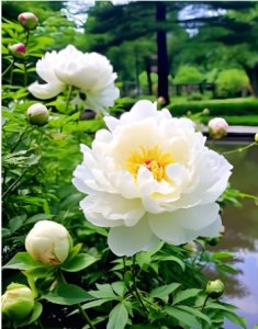 牡丹花在一天中何时开放？ 牡丹花一天之内什么时间开？