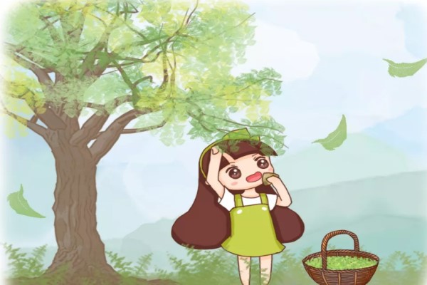 春天摘把它