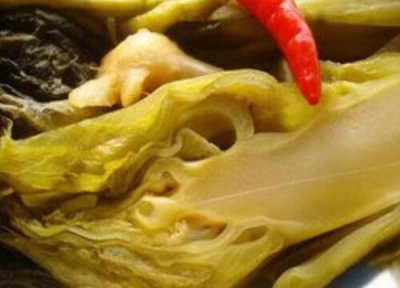 四川酸菜是什么菜腌的 芥菜叶腌制的酸菜样子图片
