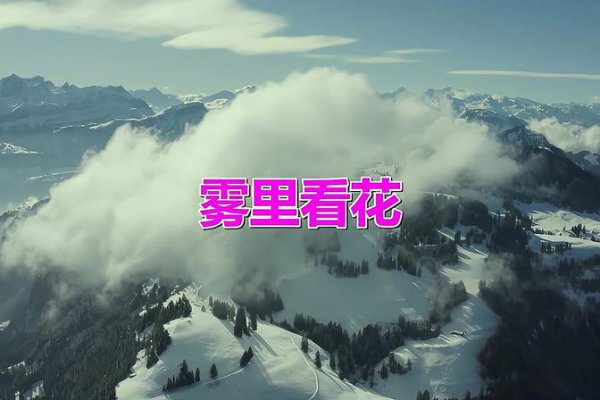 雾里看花的寓意