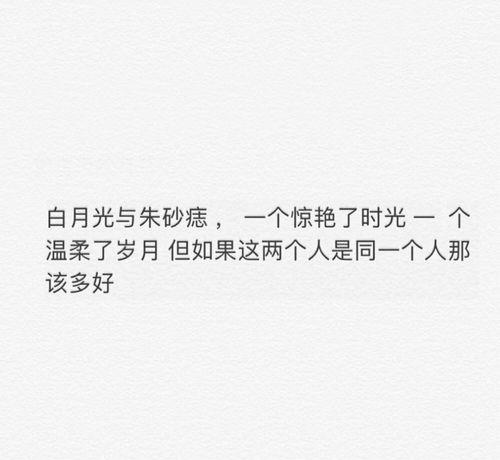 网络用语白月光的意思